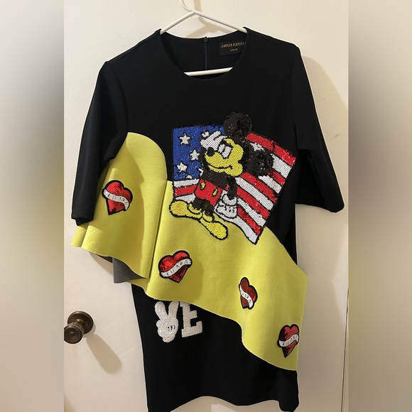 The MIQUE Ruffle Mouse Dress - Picture 1 of 10